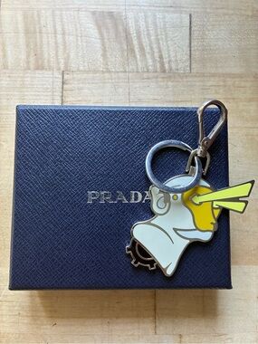 Prada Robot Monkey Bag Charm w Box & COA!